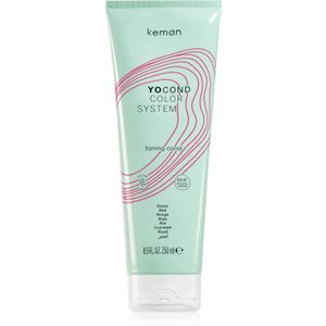 Kemon - Yo Cond Color System - Toning Conditioner - Rood - 250 ml