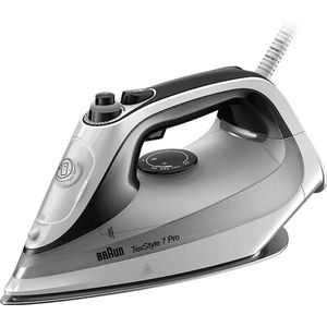 Braun TexStyle7 Pro SI7149WB -Stoomstrijkijzer - 2900W - Zwart/Wit