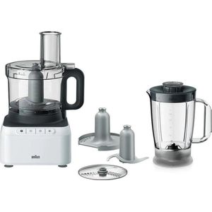 Braun PurEase Foodprocessor FP 3131 WH - 2,1 liter