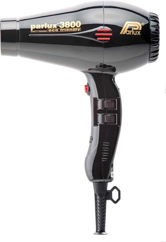 Parlux - Föhn 3800 Ecofriendly - Zwart - 2100W