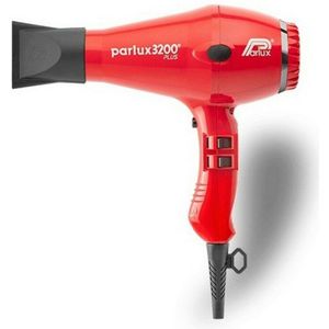 Parlux - 3200 - Föhn - Rood - 1900 Watt - 4 Warmtestanden - 2 Blaassnelheden