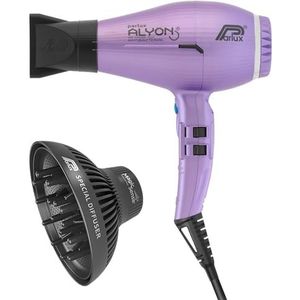 Parlux - Alyon Special Edition - Haardroger - Mat Lila - Professioneel met MagicSense-diffuser