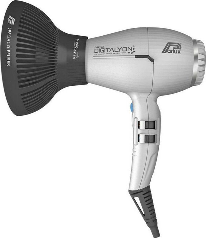 Parlux - Digitalyon Föhn - Zilver - Magic Sense Diffuser