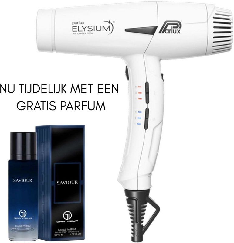 Parlux - Elysium - Haardroger - Wit - 2300W