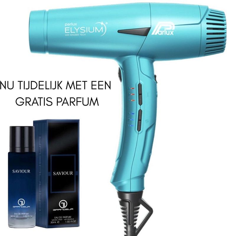 Parlux - Elysium - Föhndroger - Azzuro - 2300W