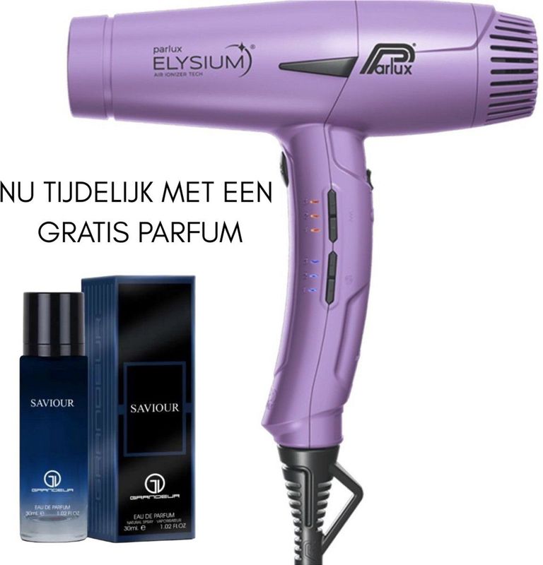 Parlux - Elysium - Haardroger - Lila - 2300W