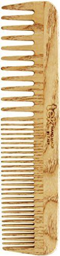 TEK - Grand Peigne - Hout - 20 x 4.5 cm - Voor Fijn en Golvend Haar