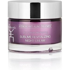 Gli Elementi Sublime revitalizing night cream