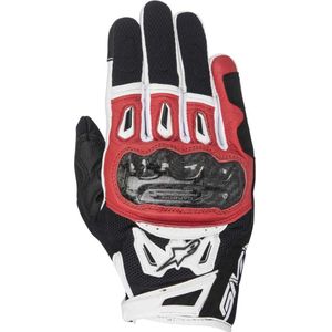 Alpinestars SMX 2 Air Carbon V2, Handschoenen, zwart/rood/witte, L