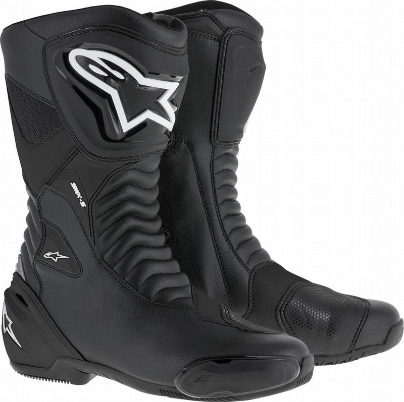 Alpinestars - Smx S - Fietsschoenen - Zwart - Microfiber - Ademend