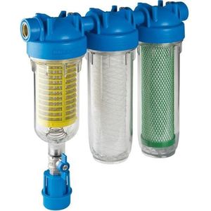 Hydra Rainmaster regenwaterfilter - Regenwater filtratie filter - Triofilter - zelfreinigend - met actief kool