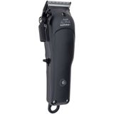 GAMMAPIU' Absolute Alpha Clipper Professional, tondeuse voor heren met roterende motor, 4 uur draadloze looptijd, verstelbaar lemmet, stil, 3 rood-zwart goud-doppen, 5 kammen, set van