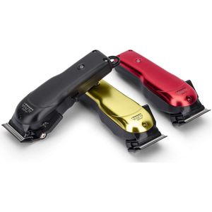 Gammapiu - Absolute Alpha - Professionele Tondeuse - Rood Goud Zwart - Inclusief Kammen en Reinigingsset