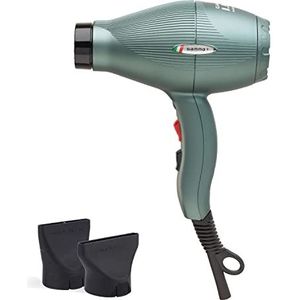 GAMMA PIU I.E.S Light, Professionele Föhn, Energiebesparende Föhn, Sneldrogend met ETC-technologie, 2 Snelheden / 3 Temperaturen. (MOSGROEN)