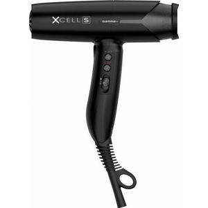 GAMMA+ Haarstyling Haardroger Xcell S Black - Ultralicht met digitale motor en ionentechnologie 1 Stk. (€ 359,95 / 1 stuks)