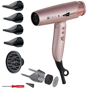 Gamma+ - XCELL S Matt Gold Rose - Ultraleicht mit digitalem Motor und Ionentechnologie Haartrockner 1 ct Damen (360.99 € / 1 ct)