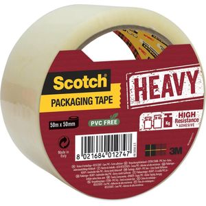 Verpakkingstape Scotch Heavy 50mmx50m transparant | Stuk a 1 rol