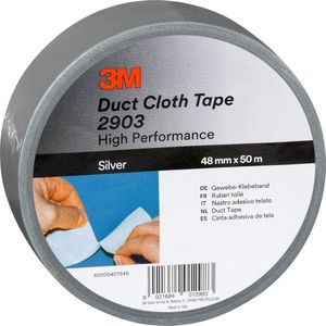 3M - Duct Tape - Zwart - Linnen - Hoogwaardige Kleefkracht