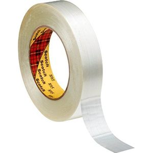 3M Scotch 895 Filament-tape, transparant, 19 mm x 50 m, 0,15 mm, 48 stuks