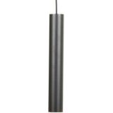 Ideallux LED hanglamp look in smalle vorm, zwart