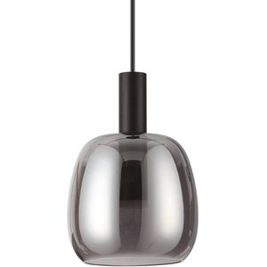 Ideallux Ideal Lux Coco hanglamp, black-smoke Ø 15 cm
