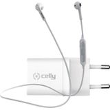 Celly Newgenkit Headset Draadloos In-ear Bluetooth Wit