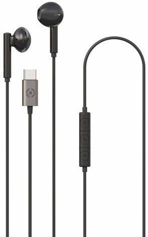 Celly - UP1100 - Bedrade Oortelefoons - USB-C - Zwart