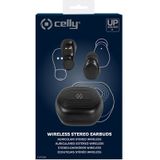 Celly FLIP2 Headset True Wireless Stereo (TWS) In-ear Oproepen/muziek USB Type-C Bluetooth Zwart