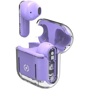 Celly - Draadloze Hoofdtelefoon - Paars - In-ear - Met Microfoon