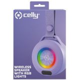 Celly LIGHTBEATVL Draagbare & party speaker Mono draadloze luidspreker Violet 5 W