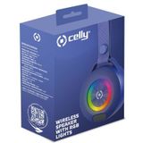 Celly LIGHTBEATBL Draagbare & party speaker Draadloze stereoluidspreker Blauw 5 W