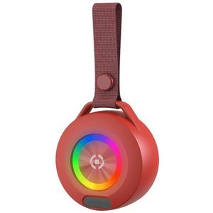 Celly LIGHTBEATRD Draagbare & party speaker Draadloze stereoluidspreker Rood