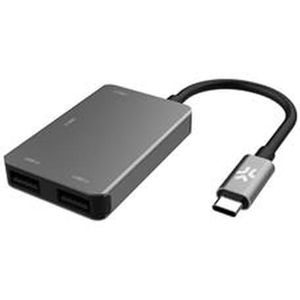Celly - ProHUB4IN1SV - USB-C/USB Hub - Zwart - Compact
