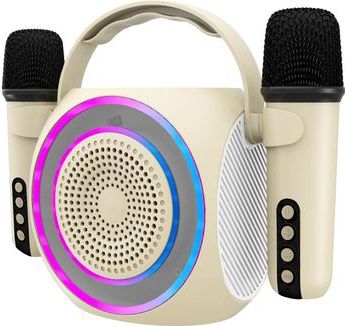 Draadloze Luidspreker - RGB - 5W - Met Twee Microfoons