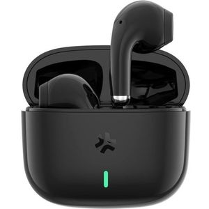 Celly TIPS1BK hoofdtelefoon/headset Hoofdtelefoons Draadloos In-ear Oproepen/muziek USB Type-C Zwart, Wit