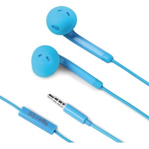 Celly FUN35LB hoofdtelefoon/headset Bedraad In-ear Oproepen/muziek Blauw