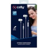 Celly Oordopjes UP500 In-Ear 3,5 mm Audiojack 120 cm Wit