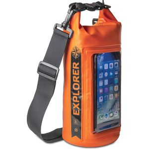 Celly - Explorer Rugtas Waterdicht met Telefoon Compartment 2 liter - Kunststof - Oranje