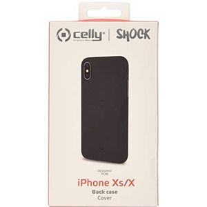 Celly Shock telefoonhoes 14,7 cm (5,8 inch) zwart - telefoonhoes voor mobiele telefoon (Case, Apple, iPhone X/XS 14,7 cm (5,8 inch)