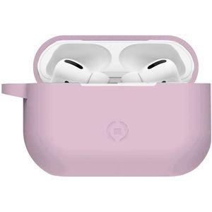 Celly AirPods Pro Beschermhoes - Roze Siliconen Plastic