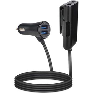 Celly Auto Lader Verleng 4 USB zw