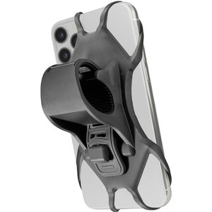 Celly - SwipeBike - Telefoonhouder Fiets - Grijs - Siliconen