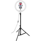 Celly CLICKRINGUSBBK, LED, 30,5 cm, Schwarz, USB, 30,5 cm, 850 g