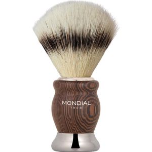 MONDIAL 1908 Scheerkwast Hero Silvertip Fibre - Wengé