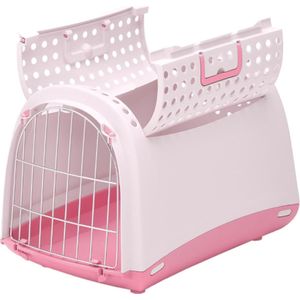 Transportkäfig Linus Open von Imac - Rosa