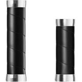Brooks handvatten Slender Leather grips 100/130mm black