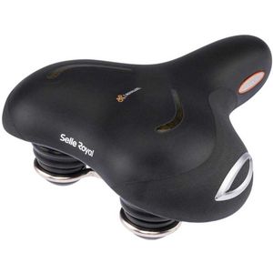 Selle Royal - Lookin - Fietszadel - Stracciatella - Unisex - Comfortabele Vulling