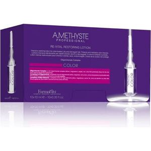 Color Protector Cream Farmavita Amethyste Color Revital Rest (10 x 10 ml)