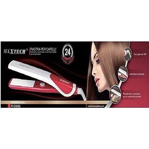 Trade Shop MaxTech PI-CA002-12762 Stijltang voor glad haar, perfect van keramiek, anti-dog, kabel 360°