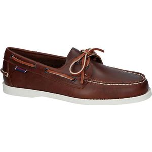 Sebago, Bruine platte schoenen Bruin, Heren, Maat:44 1/2 EU